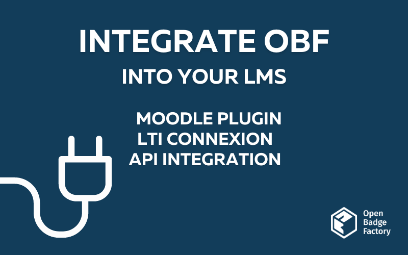 Integrate Open Badge Factory into your LMS
